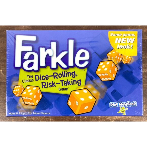Farkle Dice-Rolling Risk-Taking Family Game Night BRAND NEW SEALED 2016 - Picture 1 of 3